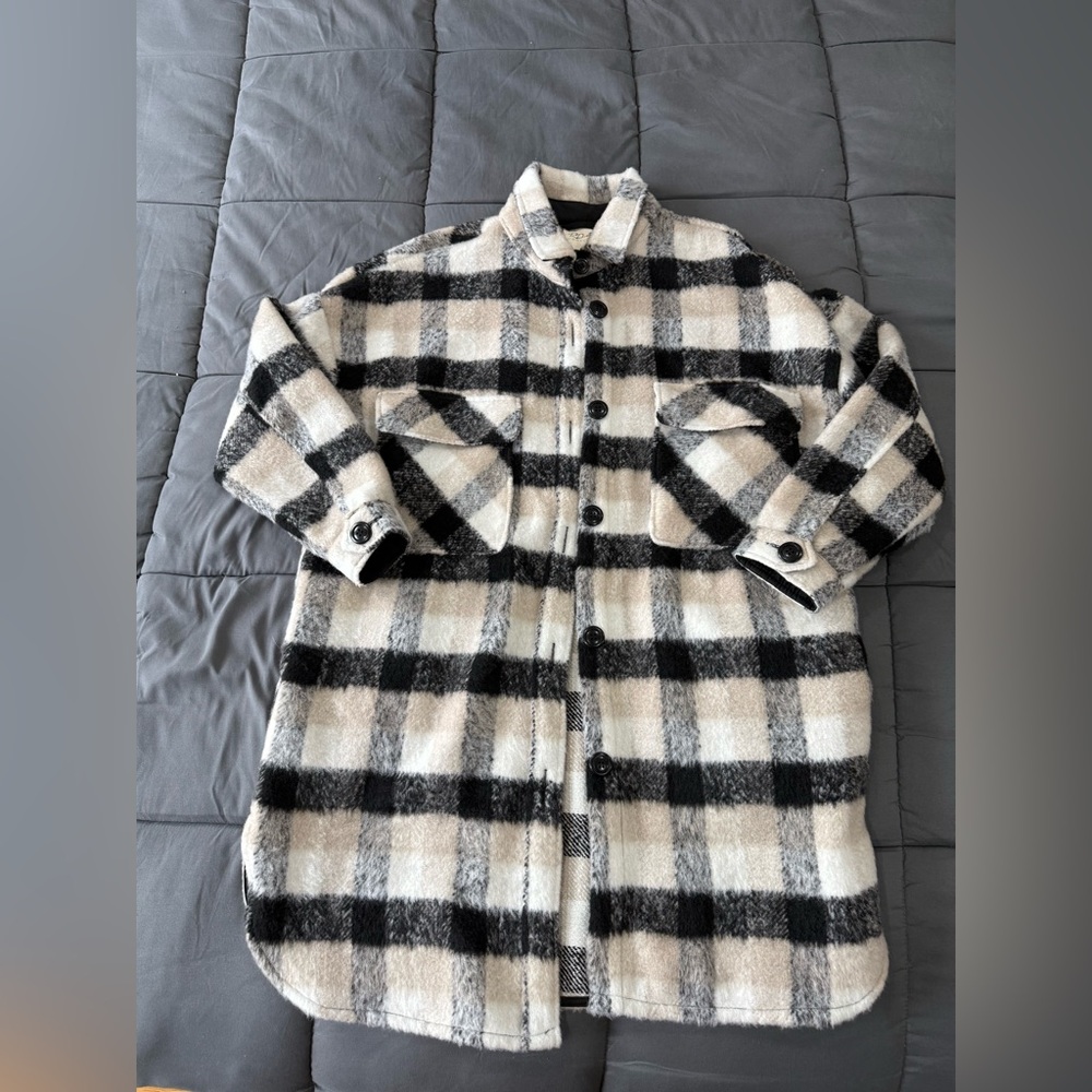 Brand New Plaid Jacket MEDIUM